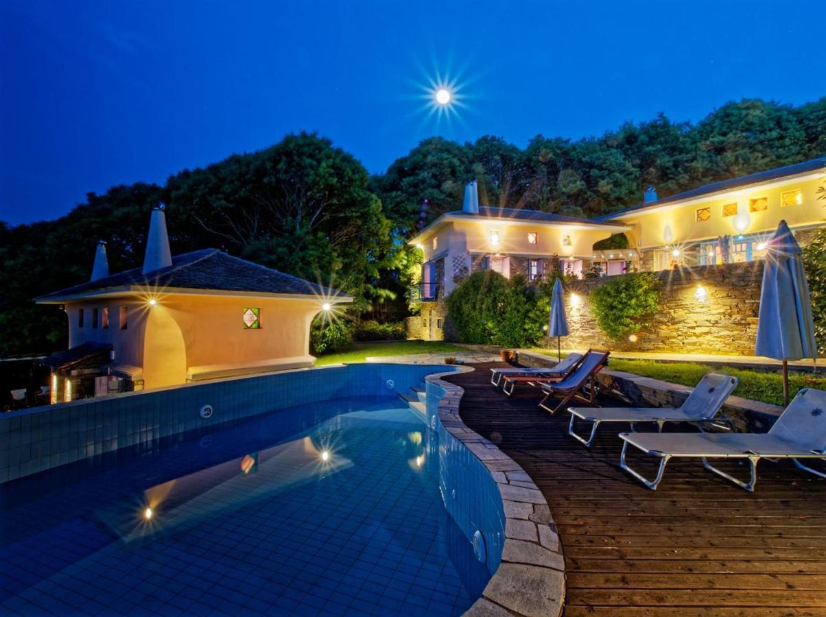 فيلا Tsagkarada Country Estate With Pool المظهر الخارجي الصورة