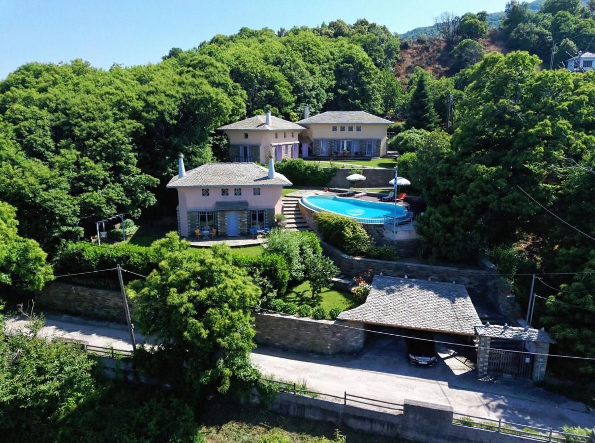 فيلا Tsagkarada Country Estate With Pool المظهر الخارجي الصورة