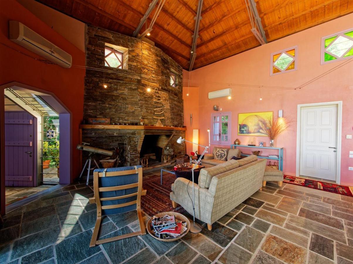 فيلا Tsagkarada Country Estate With Pool المظهر الخارجي الصورة