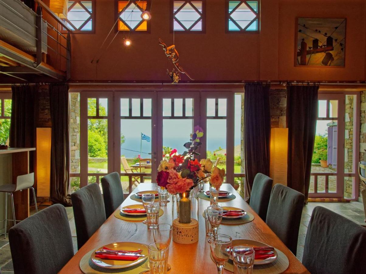 فيلا Tsagkarada Country Estate With Pool المظهر الخارجي الصورة